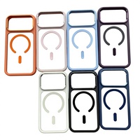 Étui magnétique pour iPhone 18 Pro Max, deux-en-un, bords souples, dos rigide, moulage par injection acrylique
