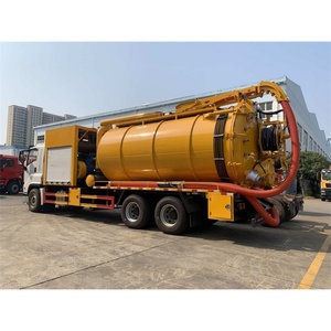 Camion d'aspiration des eaux usées ISUZU Giga 6x4, 18 mètres cubes, camion d'aspiration des eaux usées et des fosses septiques - Product Image 1