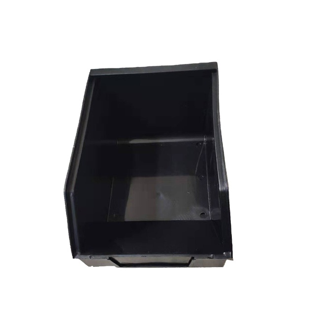 Electronic ESD SMT Rack Black PCB Packing Storage Component Container Plastic Circulation Bin Conductive Tray Anti-static Box