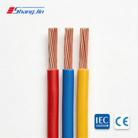 Câble flexible isolé en PVC en cuivre CE pour VR 1* 4mm 300/500V pour le câblage domestique et les applications de construction