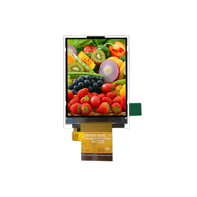 Small Size 2.4 Inch Custom LCD Display Screen with MCU Interface 240*320 Resolution From China Factory