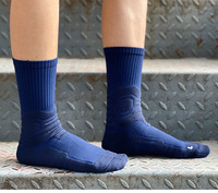 KonLee Chaussettes de basket-ball personnalisables Elite pour homme Chaussettes athlétiques brodées pour la saison d'automne