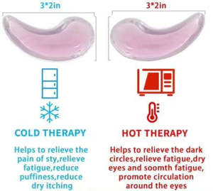 Xu hướng <span class=keywords><strong>2025</strong></span> mới đến tái sử dụng PVC Gel mặt nạ mắt bền thời trang da thân thiện lạnh gói nóng nếp nhăn giảm mắt đen - Product Image 6