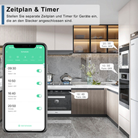 Bingoelec Touchmi EU Smart Power Plug Fonctionne avec Alexa Google Home Tuya App Smart Home Socket Outlet Smart Plugs wifi
