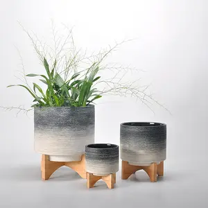 Vaso de cerâmica para decoração, de alta qualidade, para plantas suculentas, pequenas cerâmicas, planejadores de cerâmica para ambientes internos, a granel