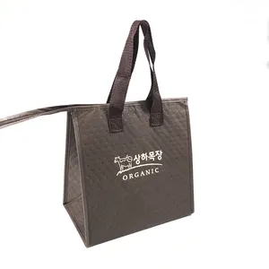 Wine 6 Cans Cooler Bag Insulated Lunch Bag Waterproof Delivery Insulated Hot Food Bag To Keep Food Cold