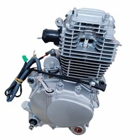 Conjunto de Motor de Motocicleta de 300cc, Refrigerado por Aire, de un Solo Cilindro, para Motos Todoterreno de Doble Propósito