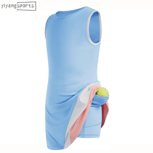 Robe de sport personnalisée de créateur Jupes de tennis pour jeunes filles Jupes personnalisées pour enfants Vêtements de tennis pour filles - Product Image 5