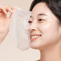Masque d'escargot Masque facial avec acide hyaluronique de collagène pour la réparation et l'hydratation anti-âge de la peau