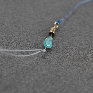 Aohu Silicone Leader Connector Swivel <b>Snap</b> <b>Hook</b> Fishing Tackle 81012 Eye And Eye Attachment - Product Image 3