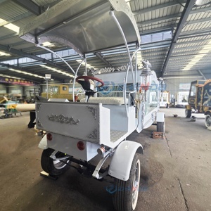 Factory Sale Special Transport Manufacturers Sell Retro Electric Funeral Carriage Coffin Hearse and Motorcycle <b>Trailer</b> Hearse - Product Image 1