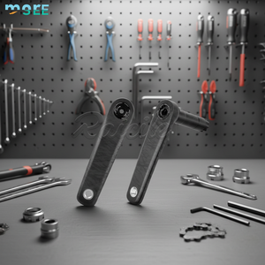 Manivelle de vélo de route SeeMore en fibre de carbone, axe DUB29, ultra-légère, montage direct, interface à 8 goujons, 170 mm, pour vélo de route et de gravier - Product Image 1