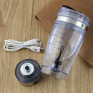 Botol Air Pengocok <span class=keywords><strong>Protein</strong></span> Elektrik Isi Ulang USB <span class=keywords><strong>Premium</strong></span> Bebas BPA Gym Fitness Logo Kustom - Product Image 3