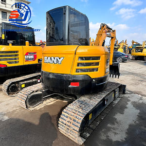 Excavadora Sany SY55 Usada de Baja Cilindrada y Pocas Horas de Trabajo, Excavadora Hidráulica de Orugas Usada con Martillo Rompedor - Product Image 3