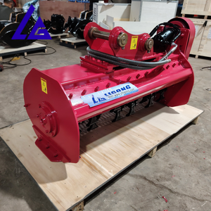 Desbrozadora Forestal Hidráulica <span class=keywords><strong>para</strong></span> Mantenimiento <span class=keywords><strong>de</strong></span> Caminos y Zanjas, Compatible con Excavadoras SY215, SY230, SY335, SY360 - Product Image 4