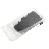 Poissons isolés livraison plastique Kraft papier plat fermeture éclair pochette sacs PE rapide stand-up scellant thermique emballage alimentaire Animal