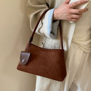 Sac à bandoulière demi-lune décontracté à imprimé léopard tendance, vente chaude, pour le shopping avec fermeture à glissière - Product Image 1