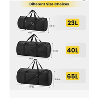 Sac de voyage Oxford professionnel grande capacité, sac de sport et de gym imperméable pour week-end, sac de nuit pour femmes et hommes, usage quotidien