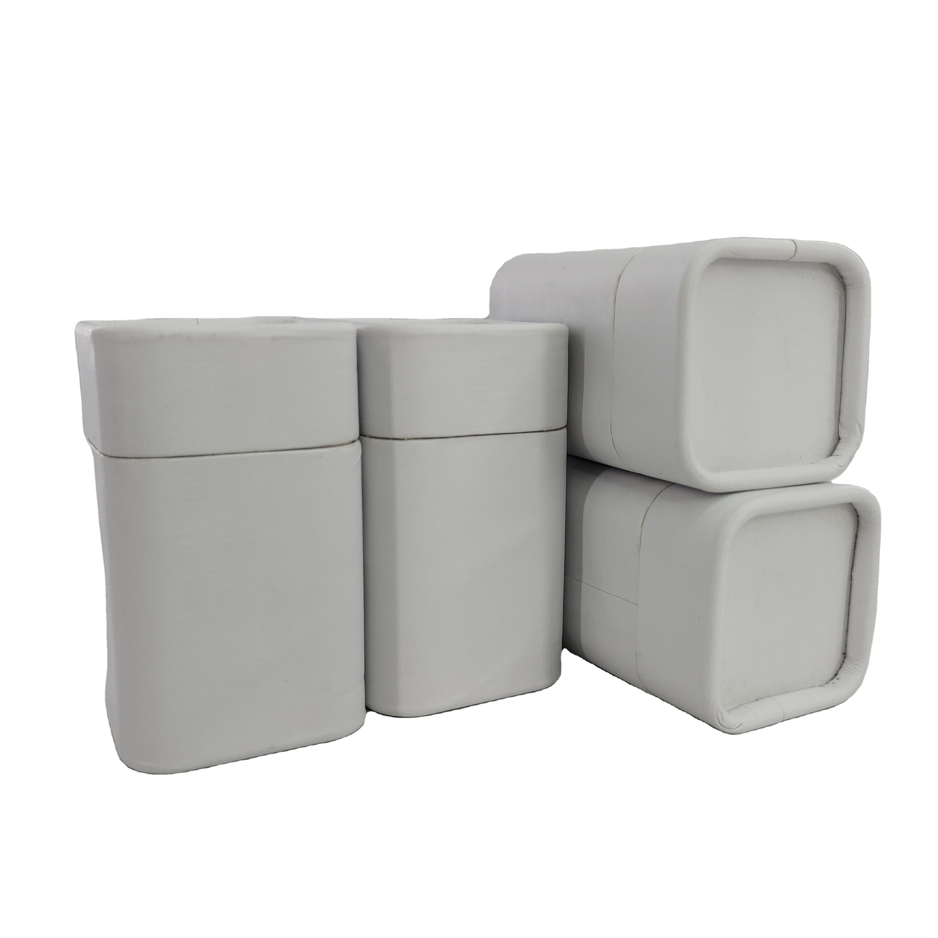 High Quality Bio-degradable Square Tube Paper Tea Paper Tube Can Be Customized Square Paper Tube