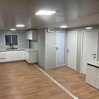 Casa Prefabricada Expandible con Paneles de PU de Ahorro Energético, Adaptación para Clima Frío, Vivienda Personalizada, Casa Pequeña de 20 Pies