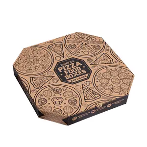 Factory Price High Quality Custom biodegradable pizza box Wholesale bulk carton pizza box