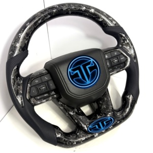Volant en fibre de carbone forgé pour <span class=keywords><strong>Toyota</strong></span> Prado Land Cruiser Camry Corolla <span class=keywords><strong>GR</strong></span> LC300 LC250 LC200 LC105 LC79 LC70 LC76 N70 N80 - Product Image 3