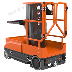 Chariot élévateur autopropulsé électrique pour la picking <span class=keywords><strong>de</strong></span> commandes avec plateau, 4m, 5m, 6m, 7m - Product Image 4