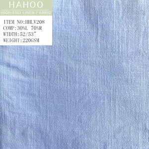 <span class=keywords><strong>Tissu</strong></span> en viscose et <span class=keywords><strong>lin</strong></span> biologique tissé, couleur unie, respirant, dé<span class=keywords><strong>lavé</strong></span> à la pierre, vente en gros pour vêtements - Product Image 2