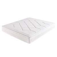 Kasur Hotel Grosir Tebal 20cm Hybrid Independent Spring Memory Foam dengan Kain Rajut Kekakuan Sedang untuk Penggunaan di Kamar Tidur
