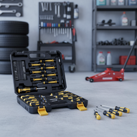 Kits d'outils portables 43 pièces avec tournevis, ensemble d'outils ménagers, outils manuels en acier au carbone OEM