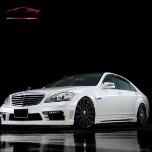 กันชนหน้า-หลัง กระโปรงข้าง บังโคลน ชุดแต่ง สำหรับรถยนต์เมอร์เซเดส-เบนซ์ <span class=keywords><strong>W221</strong></span> S600 S500 S350 <span class=keywords><strong>S300</strong></span> อัพเกรด WALD Facelift กันชนรถยนต์ - Product Image 4