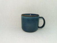Tasses à café en céramique de grande taille au design moderne avec glaçure réactive et logo personnalisé pour cadeau