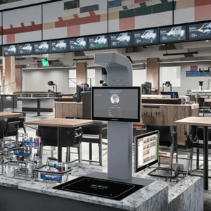 Terminal Android <span class=keywords><strong>Longfly</strong></span> TC530 con Reconocimiento de Imágenes por IA, Kiosco de Autoservicio para Pedidos, Pantalla Táctil, Caja Registradora, POS SDK, Metálico - Product Image 3