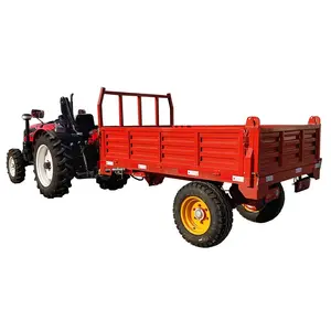 Tracteur tracteur 8 tractées à 3 tonnes, style européen, remorque à axe unique, prix usine