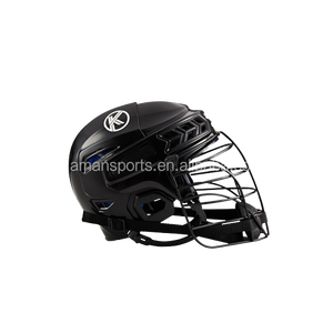 Casco de hockey sobre hielo personalizado de fábrica de <span class=keywords><strong>Amman</strong></span> casco de jugador con jaula de hockey sobre hielo lacrosse entrenamiento de atletas equipo de casco protector - Product Image 5