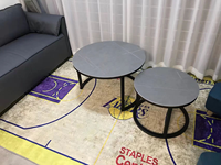 Table d'appoint moderne de luxe, petite table basse pour salon, décoration intérieure, meubles