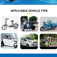 Générateur CC rechargeable à batterie d'essence 48V 60V 72V Tricycle électrique Range Extender 48V DC Generator
