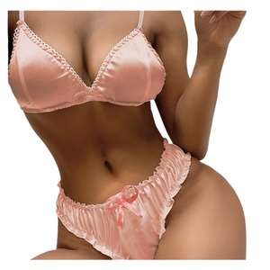Nouvel ensemble de lingerie <span class=keywords><strong>sexy</strong></span> pour femme, pyjama trois points, bikini deux pièces, vente en gros - Product Image 4