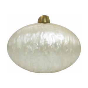 กระเป๋าคลัทช์ทรงรีน่ารักกระเป๋าคลัทช์ทรงไข่อินเทรนด์กระเป๋าสายโซ่สะพายข้างสำหรับผู้หญิงงานเลี้ยงตอนเย็น - Product Image 1