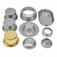 Pièces métalliques filées sur mesure et produites à partir de dessins, incluant des cônes en aluminium et en acier, et des produits emboutis en profondeur.