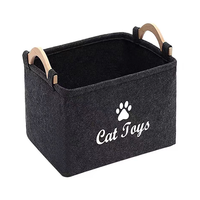 Sac fourre-tout en nylon durable élégant avec logo personnalisé Panier de rangement pour jouets grinçants pour chien