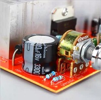 Carte amplificateur TDA7377 DC12V 40W Car DIY Stereo Dual Channel Amplifier Board Produit fini