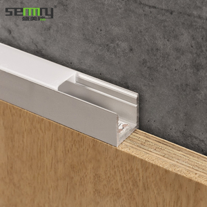 Bande LED décorative en aluminium pour protection des bords, garniture murale à clipser, pour carrelage céramique - Product Image 5