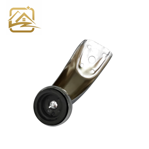 Modern Stainless Steel Furniture Leg Chair Base Round Heavy Duty Home Office Design Chrome Finish - Product Image 2