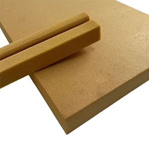 Espuma de Poliimida Amy, Rectangular, Color Ámbar, 10 mm de Espesor, Resistente a Altas Temperaturas, Material Absorbente de Sonido - Product Image 4