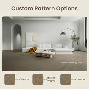 <span class=keywords><strong>Parquet</strong></span> en chêne d'ingénierie avec chêne blanc européen, <span class=keywords><strong>parquet</strong></span> haut de gamme pour une vie contemporaine - Product Image 4