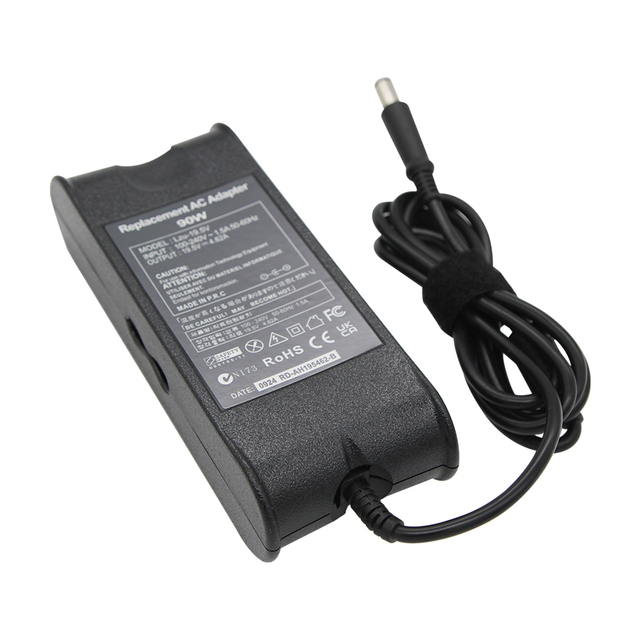 19.5V 4.62A 90W 7.4*5.0mm AC Laptop Compatible with E4300 E5410 E6320 E6400 E6430 3521 Inspiron N5110 Power Adapter