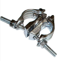 Sampel Tersedia 48.3mm 60mm 1.04kg Kopel Putar Ganda Scaffolding Tekan Inggris