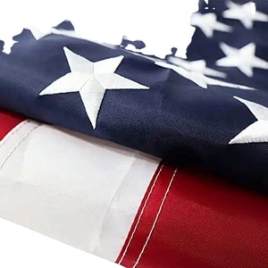 ธงโฆษณาแบบปักลายอเมริกัน ผ้าไนลอน 210D กันน้ำ สำหรับใช้งานกลางแจ้ง ขนาดสั่งทำได้ แห้งเร็ว ราคาดีที่สุด ขายดีประจำปี 2023 - Product Image 6