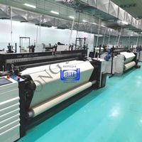 Prix de la machine à tisser à jet d'air à grande vitesse de Chine, machine textile à jet d'air avec système de cam électronique Dobby et alimentateur ROJ/LGL